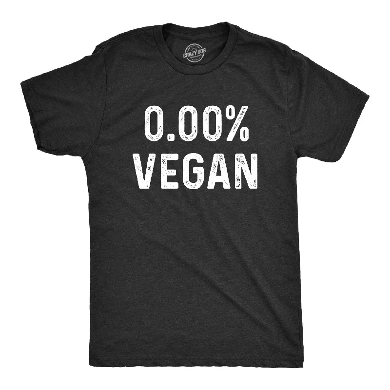 men's long sleeve t-shirts -0.00% Vegan Men's T Shirt