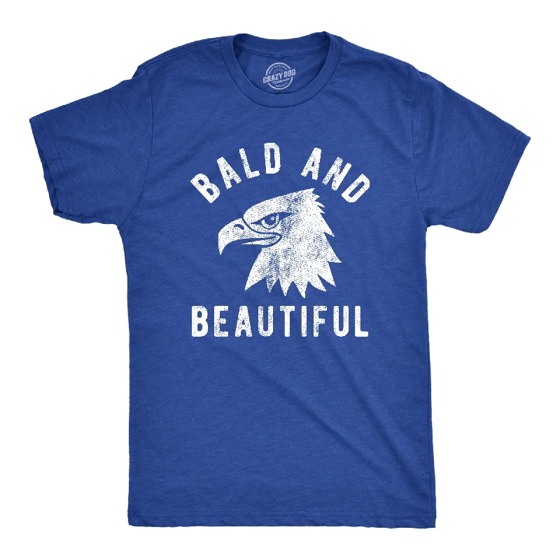 men's oversized t-shirts -Bald And Beautiful Men's T Shirt