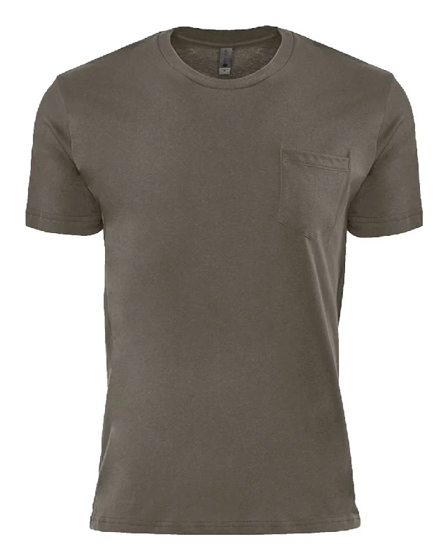 men's light t-shirts for summer -Cotton Pocket T-Shirt