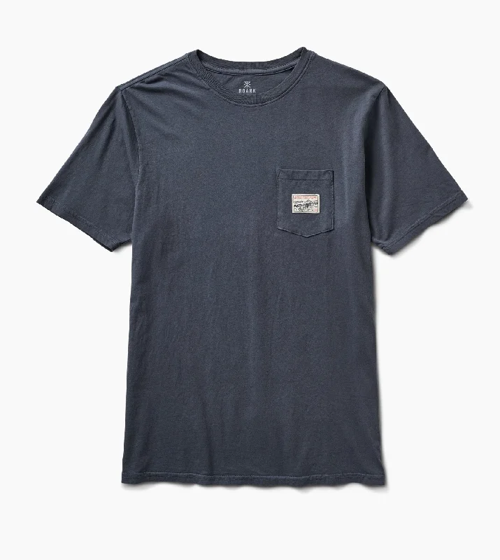 men's high-quality graphic t-shirts -Expedition Pocket Premium Tee