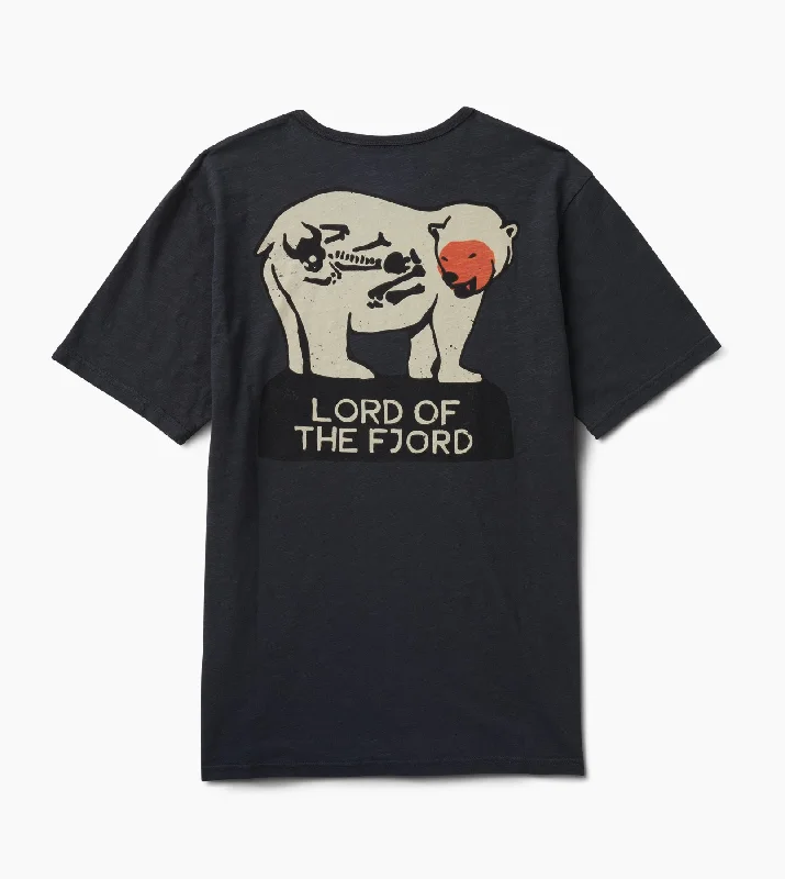 men's basic t-shirts -Fjordlord Premium Tee