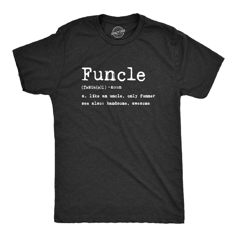 men's polo t-shirts -Funcle Defintion Men's T Shirt