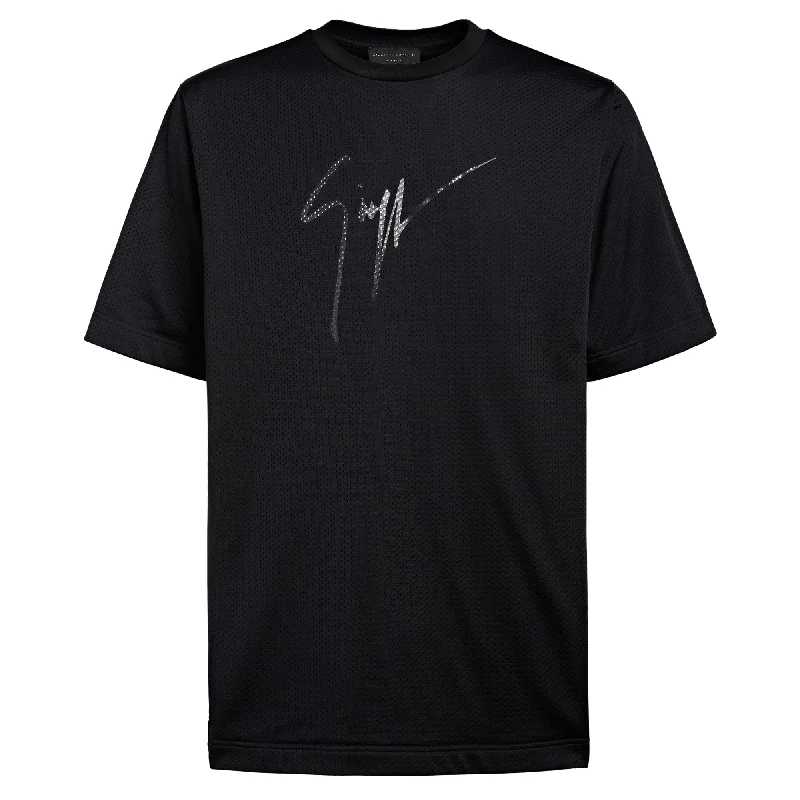 men's slogan t-shirts -Giuseppe Zanotti Lr-44