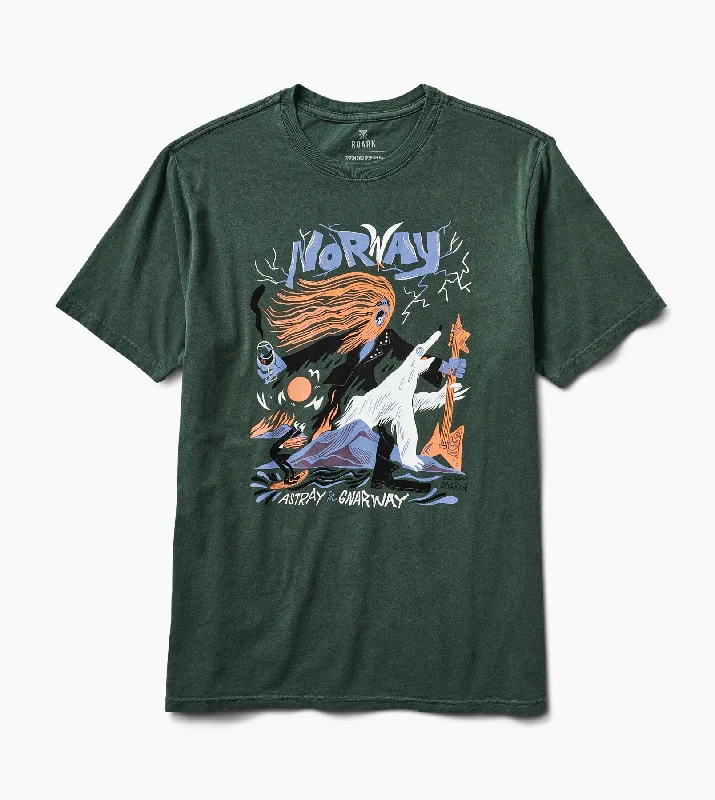 men's breathable t-shirts -Gnarway Premium Tee