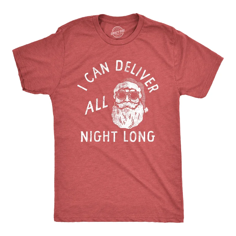 men's graphic print t-shirts -I Can Deliver All Night Long Men's T Shirt