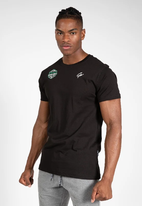 men's soft cotton crewneck t-shirts -Kamaru Usman T-shirt - Black