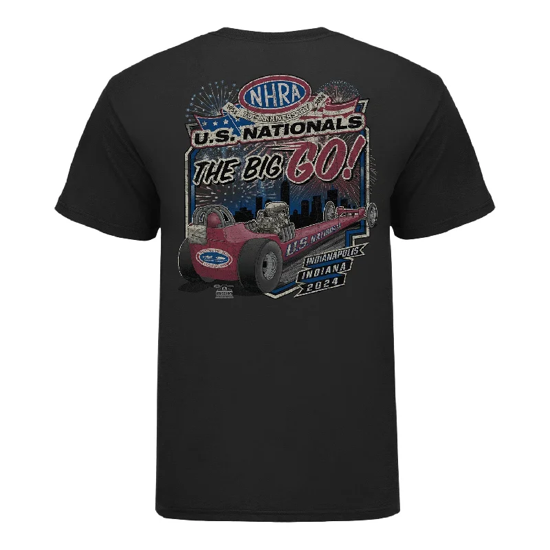 men's summer t-shirts -Retro U.S. Nationals Shirt