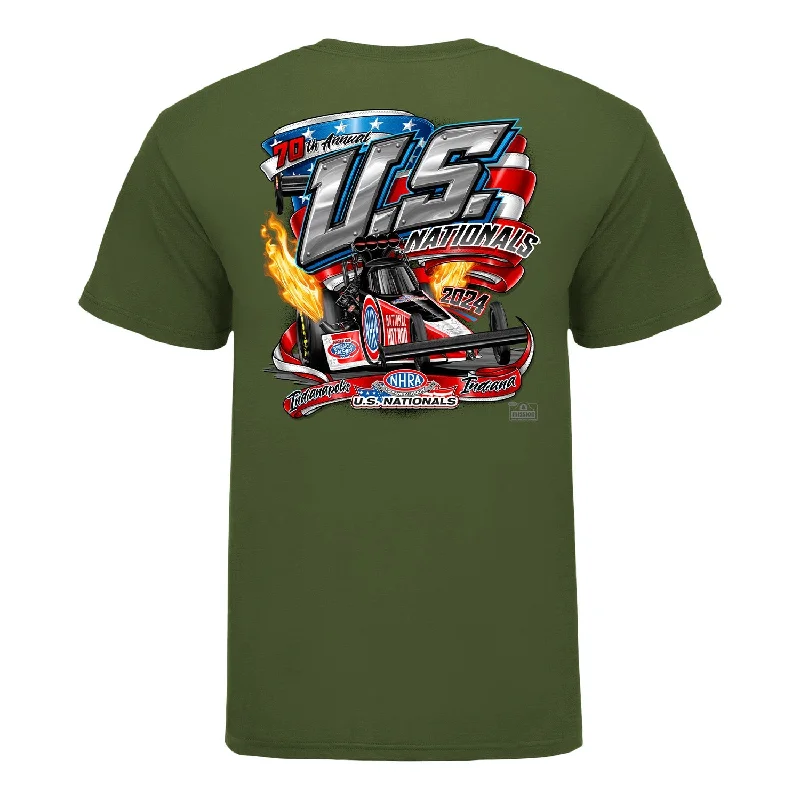 men's cotton blend t-shirts -U.S. Nationals Event Shirt