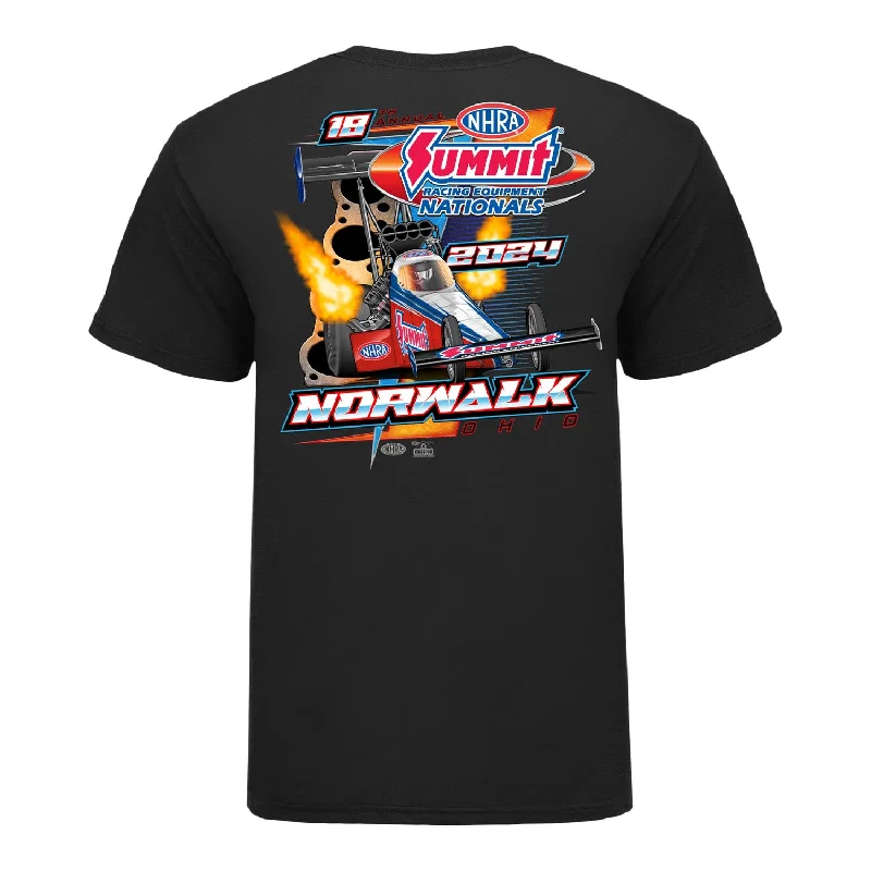 men's summer graphic t-shirts -Summit Racing Equipment NHRA Nationals Event Shirt