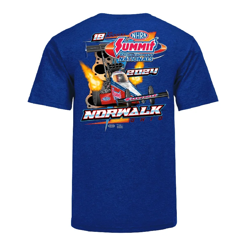 men's trendy printed t-shirts -Summit Racing Equipment NHRA Nationals Event Shirt