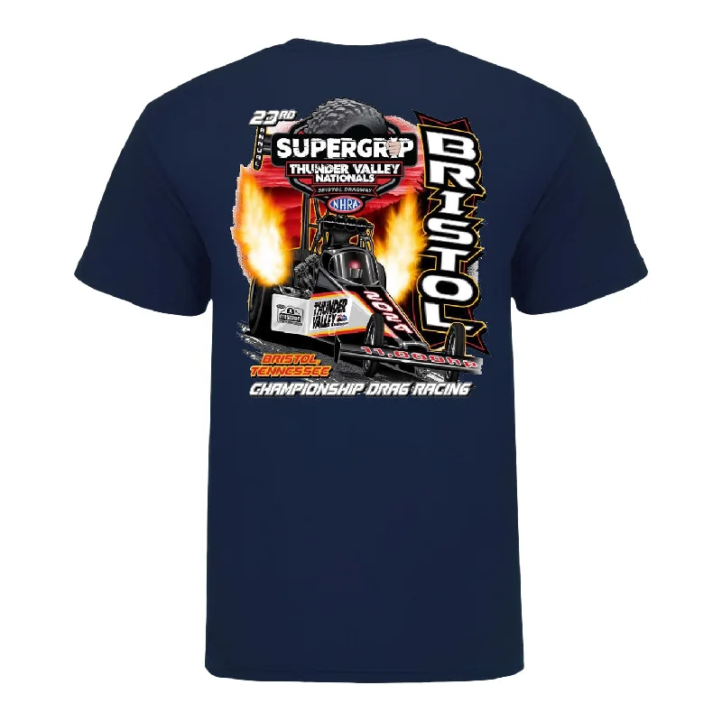 men's short-sleeve cotton t-shirts -Super Grip NHRA Thunder Valley Nationals Event Shirt