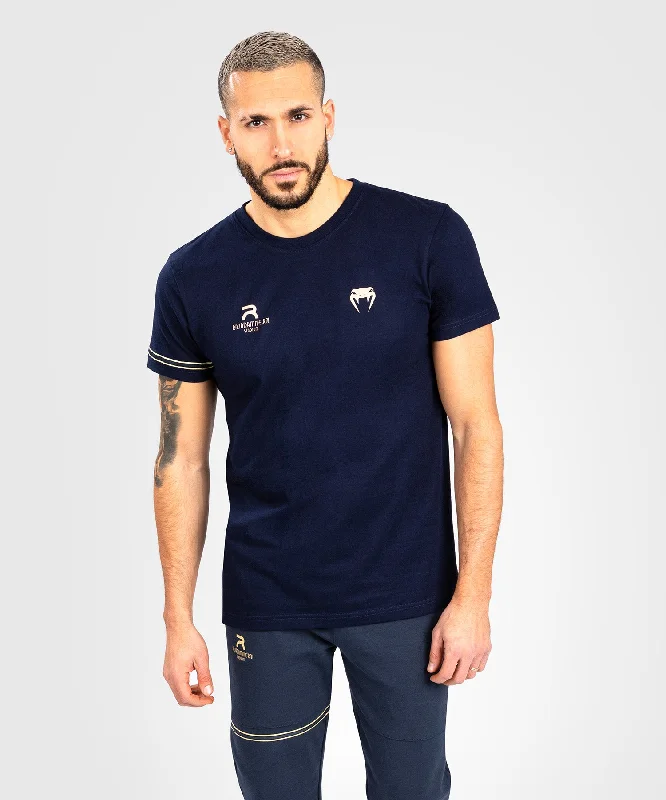 men's fashion-forward t-shirts -RAJADAMNERN x VENUM T-Shirt - Navy Blue