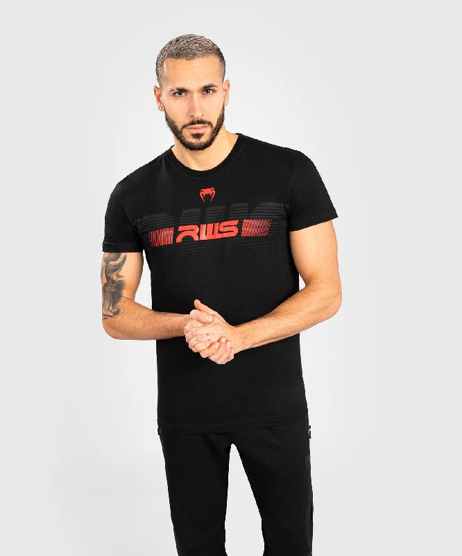 men's slim t-shirts -RWS x Venum T-Shirt - Black