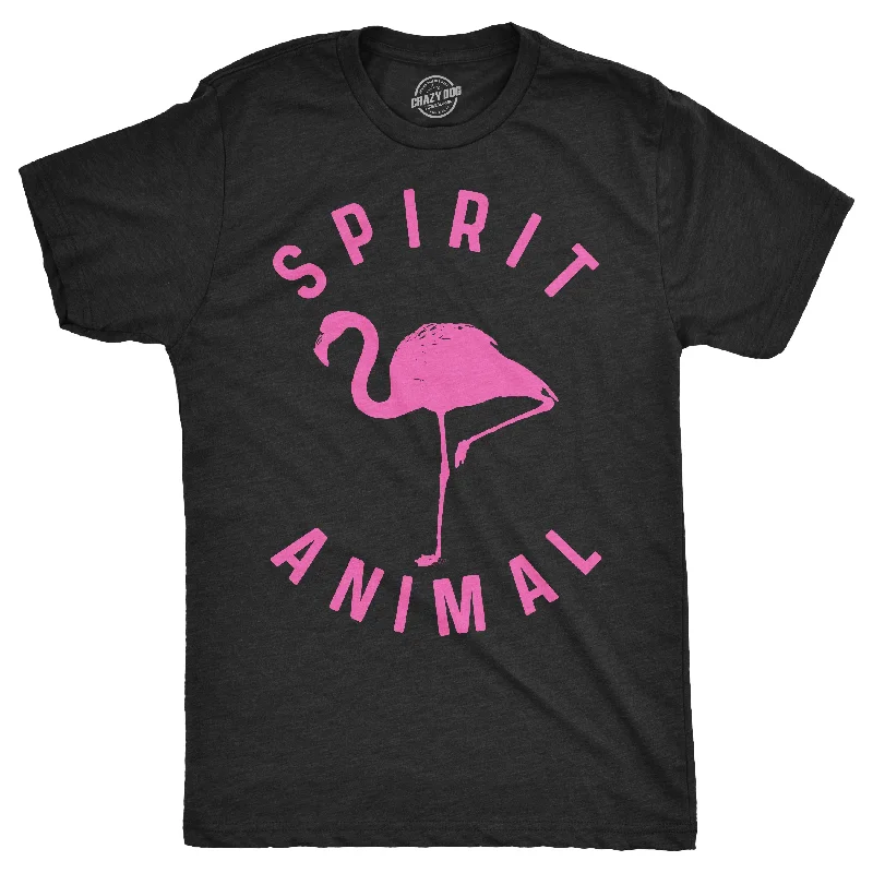 men's comfortable plain t-shirts -Spirit Animal Men's T Shirt