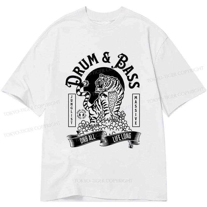 men's high-performance t-shirts -Tokyo-Tiger Drum & Bass Tiger Classic T-Shirt