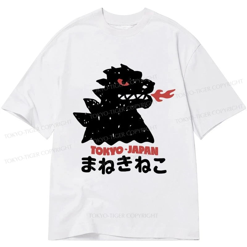 men's soft and breathable t-shirts -Tokyo-Tiger Japanese Fortune Cat Classic T-Shirt