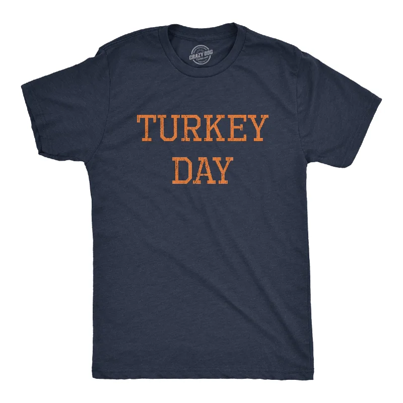 men's soft cotton blend tees -Turkey Day Men's T Shirt