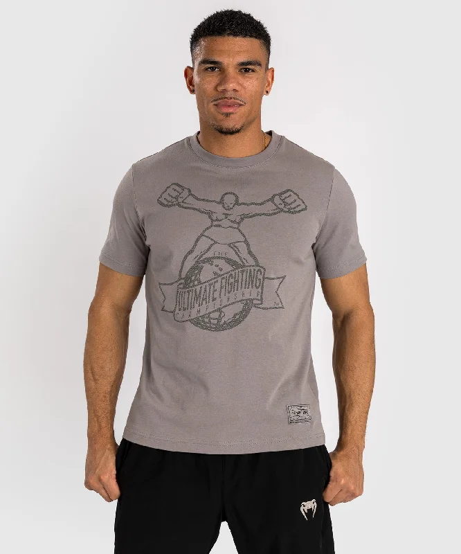 men's summer t-shirts -UFC by Venum Ulti-Man T-Shirt - Grey