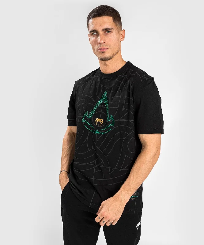 men's streetwear t-shirts -Venum Assassin's Creed Reloaded T-Shirt - Schwarz