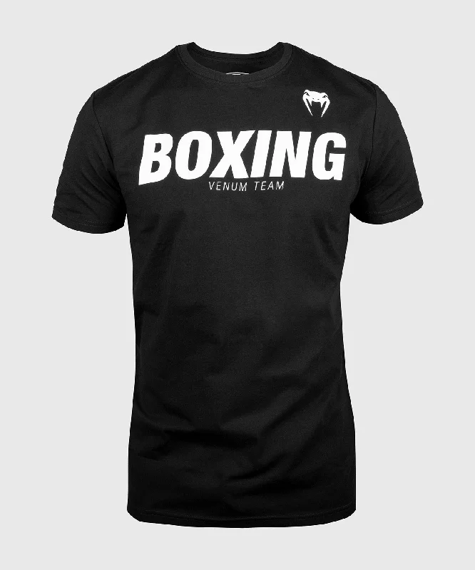 men's eco-friendly t-shirts -Venum Boxing VT T-shirt - Black/White