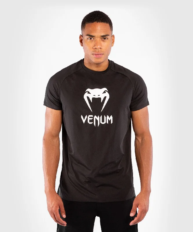 men's outdoor t-shirts -Venum Classic Dry Tech T-shirt - Black