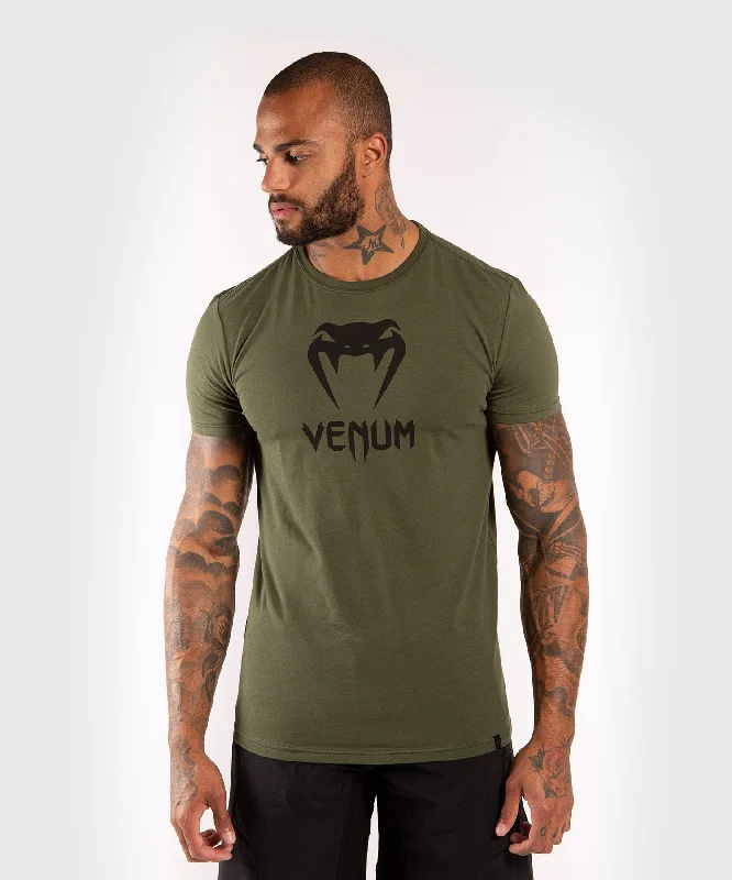 men's comfortable summer tees -Venum Classic T-shirt - Khaki