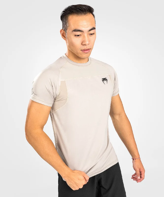 men's colorful t-shirts -Venum G-Fit Air Dry Tech T-Shirt - Sand