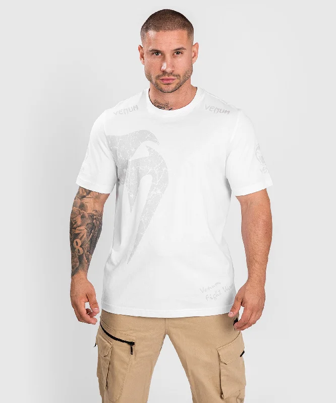 men's designer t-shirts -VENUM GIANT T-SHIRT - REGULAR FIT - WHITE