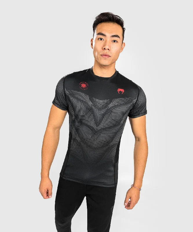 men's performance t-shirts -Venum Phantom Dry Tech T-Shirt - Black/Red