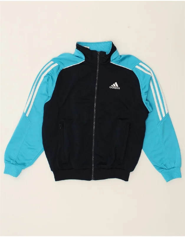 men's lightweight jackets for travel -ADIDAS Boys Graphic Tracksuit Top Jacket 11-12 Years Large  Black