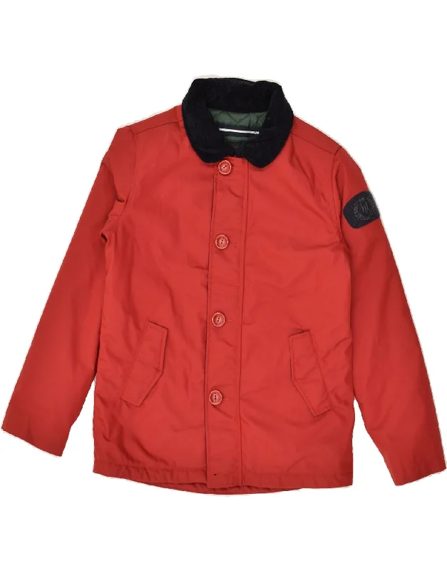 men's bomber jackets -HENRI LLOYD Boys Bomber Jacket 9-10 Years Red Polyamide