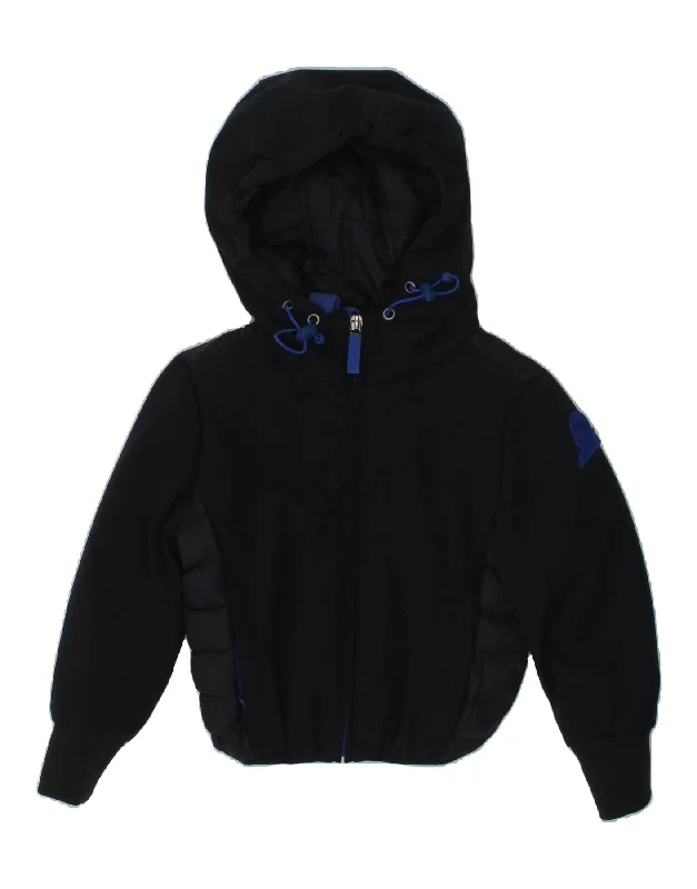 men's fashionable jackets -INVICTA Baby Boys Hooded Padded Jacket 18-24 Months Navy Blue Polyester