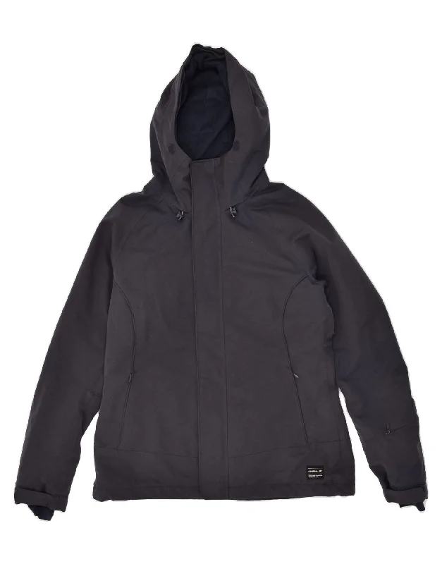 men's stylish jackets for winter -O'NEILL Boys Hooded Windbreaker Jacket 14-15 Years Large Navy Blue