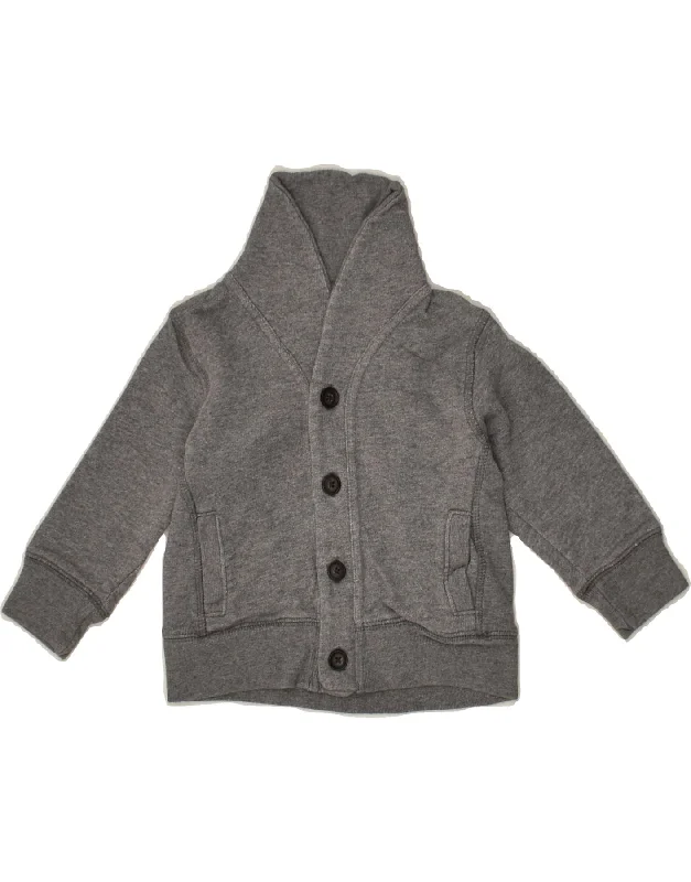 men's wool sweaters -OSH KOSH Baby Boys Cardigan Sweater 12-18 Months Grey Cotton